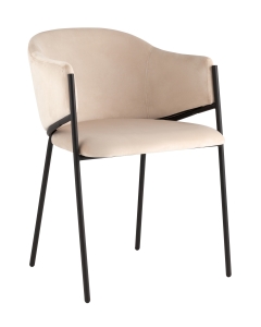 Стул Stool Group Brace велюр Молочный