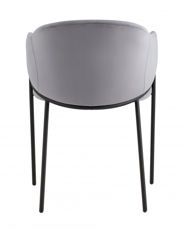 Стул Stool Group Brace велюр Серый