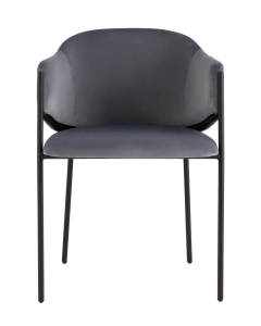 Стул Stool Group Brace велюр Серый