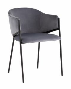 Стул Stool Group Brace велюр Серый