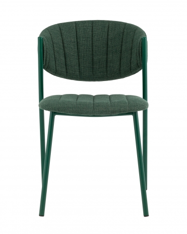 Стул Stool Group Харпер ткань рогожка зеленый каркас зеленый полуглянцевый муар