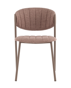 Стул Stool Group Харпер ткань рогожка капучино каркас бежево-серый матовый