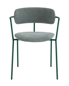 Стул Stool Group Дженни букле зеленый каркас зеленый полуглянцевый муар