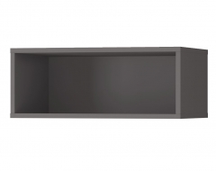 Открытая полка Витра Графит 74.38