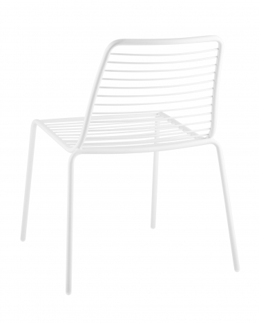 Стул Stool Group Дели металл Белый