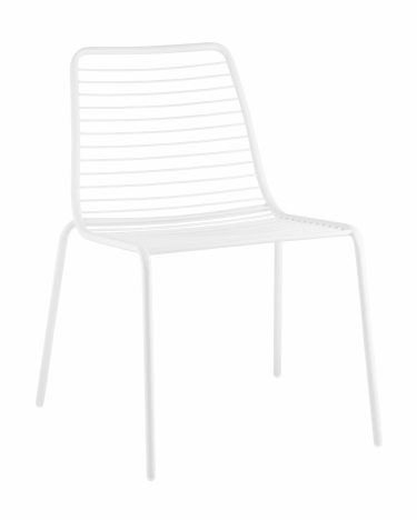 Стул Stool Group Дели металл Белый