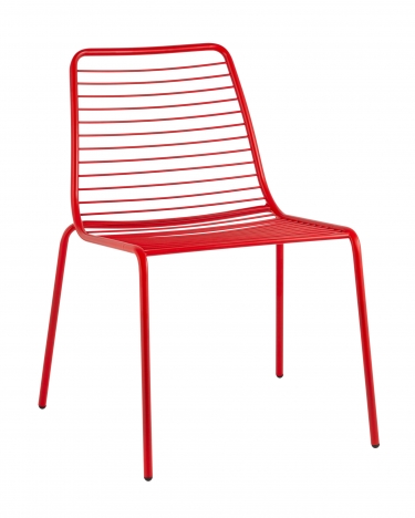 Стул Stool Group Дели металл Красный