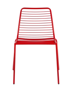 Стул Stool Group Дели металл Красный