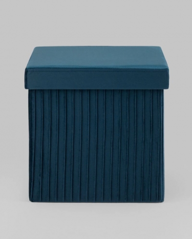 Пуф складной с ящиком Stool Group Store Square Синий