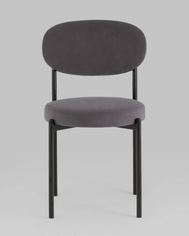 Стул Stool Group Бриф SN велюр Темно-серый