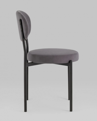 Стул Stool Group Бриф SN велюр Темно-серый