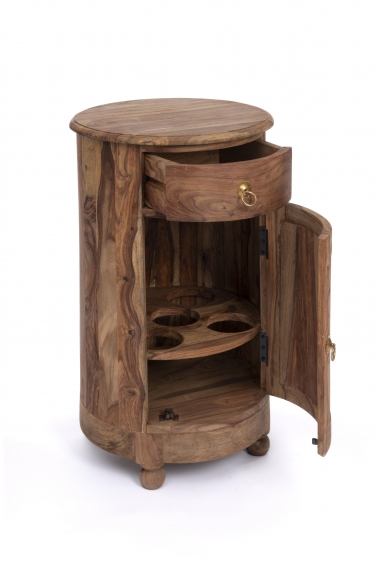 Бар Tetchair Бомбей -1769 палисандр, 76,5хD45см, Natural tinted натуральный тонированный