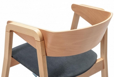 Кресло R-home Dalia Grey/Натур