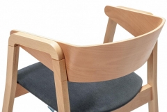 Кресло R-home Dalia Grey/Натур