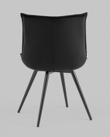 Стул вращающийся Stool Group Робб велюр черный