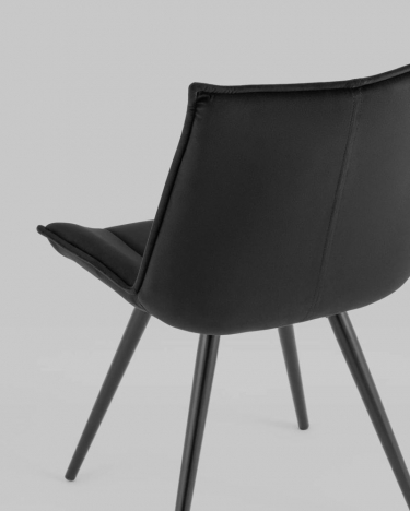 Стул вращающийся Stool Group Робб велюр черный