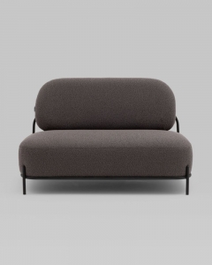 Диван Stool Group Стоун ткань букле темно-серый