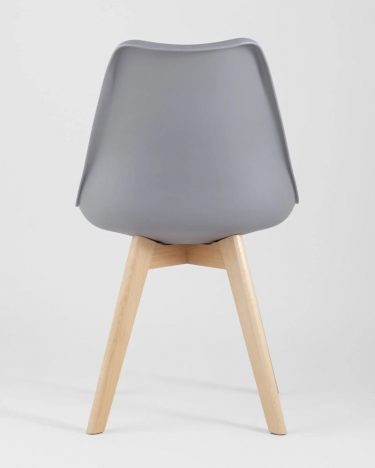 Комплект из четырех стульев Stool Group FRANKFURT серый 4 шт. комплект