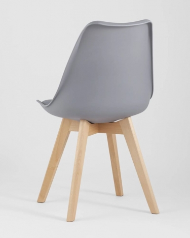 Комплект из четырех стульев Stool Group FRANKFURT серый 4 шт. комплект