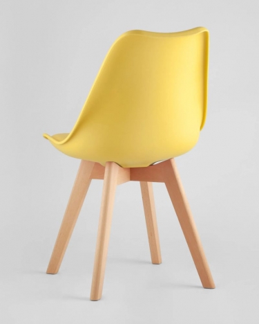 Комплект из четырех стульев Stool Group FRANKFURT желтый 4 шт. комплект