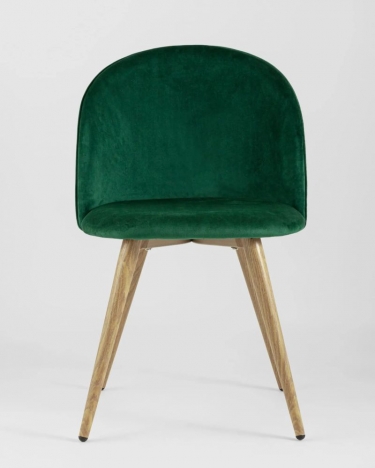 Стул Stool Group Лион велюр с ромбами зеленыйЛион велюр с ромбами зеленый 4 шт