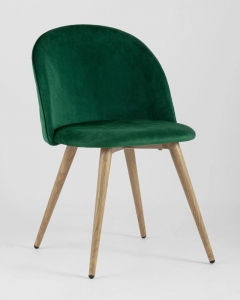 Стул Stool Group Лион велюр с ромбами зеленыйЛион велюр с ромбами зеленый 4 шт