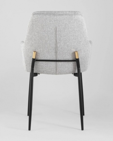 Стул Stool Group Саманта рогожка светло-серый 2 шт.