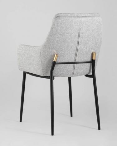 Стул Stool Group Саманта рогожка светло-серый 2 шт.