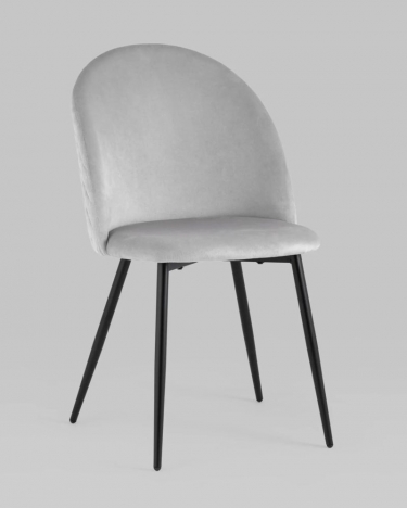 Стул Stool Group Lilly велюр серебристый 4 шт.