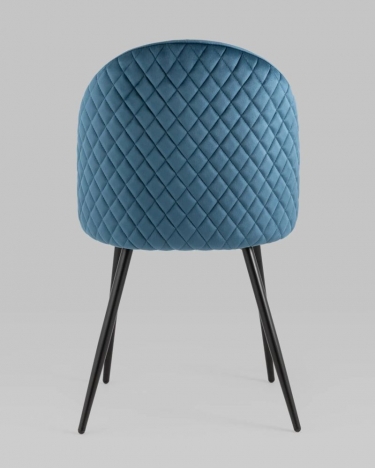 Стул Stool Group Lilly велюр сине-зеленый 4 шт.