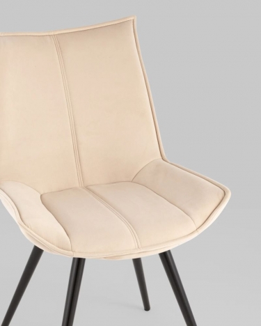 Стул вращающийся Stool Group Робб велюр бежевый