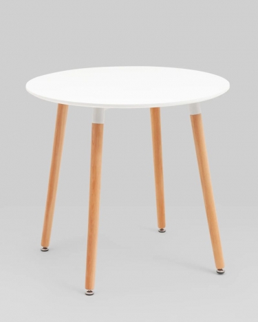 Стол круглый Stool Group Рокки New D80 белый