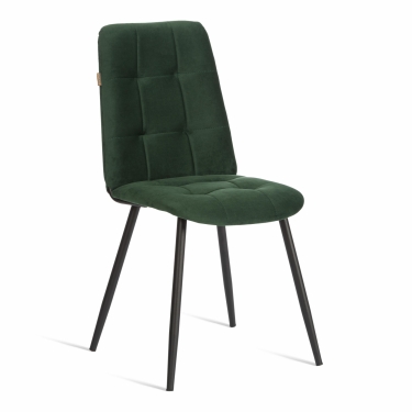 Стул обеденный Tetchair Asti велюр, 47х54х86, Deep Forest изумруд