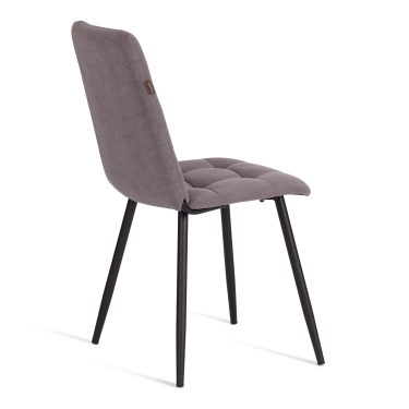 Стул обеденный Tetchair Asti флок , 47х54х86, серый, 29