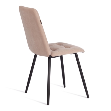 Стул обеденный Tetchair Asti флок , 47х54х86, бежевый, 7