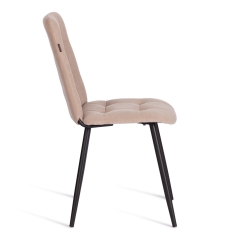 Стул обеденный Tetchair Asti флок , 47х54х86, бежевый, 7