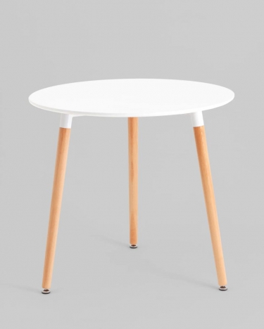 Стол круглый Stool Group EAMES DST NEW D80 белый