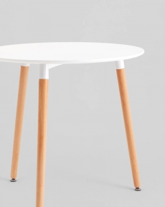 Стол круглый Stool Group EAMES DST NEW D80 белый