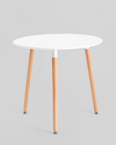 Стол круглый Stool Group EAMES DST NEW D80 белый