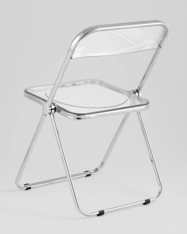 Стул Stool Group Fold Clear складной прозрачный
