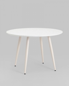 Стол обеденный Stool Group Nymphaea D110 терраццо
