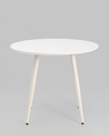 Стол обеденный Stool Group Nymphaea D90 терраццо