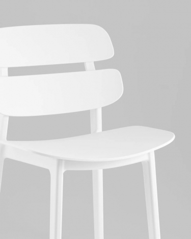 Стул Stool Group Tony пластик белый