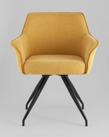 Стул обеденный Stool Group Feston вращающийся желтый