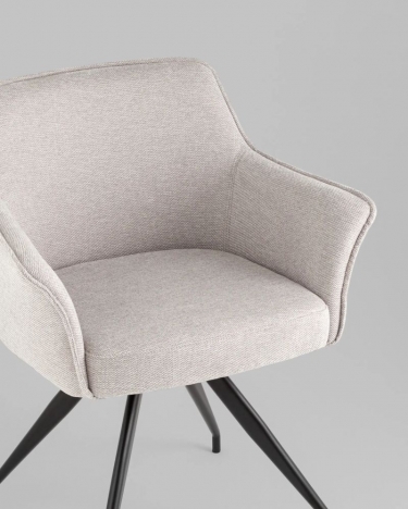 Стул обеденный Stool Group Feston вращающийся серый