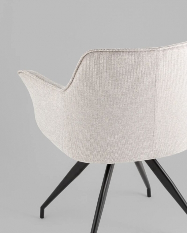 Стул обеденный Stool Group Feston вращающийся серый