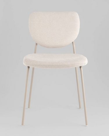 Стул обеденный Stool Group Gigi бежевый кремовые ножки