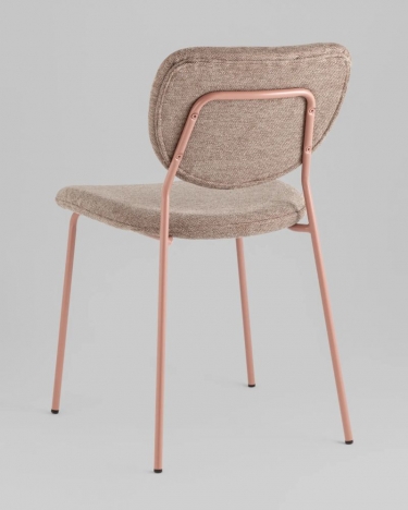 Стул обеденный Stool Group Gigi коричневый розовые ножки