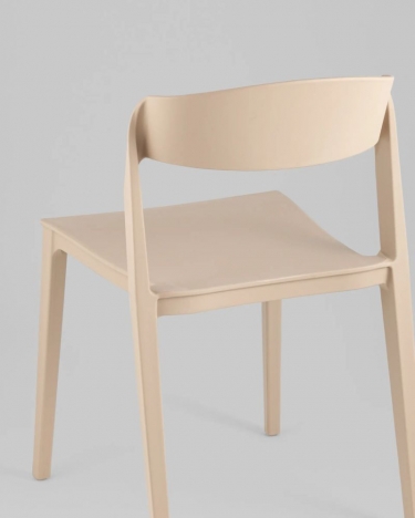 Стул Stool Group Moris пластик бежевый
