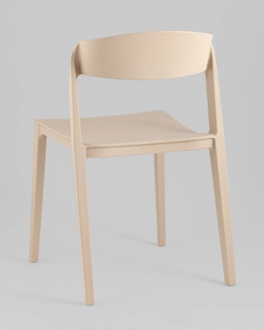 Стул Stool Group Moris пластик бежевый